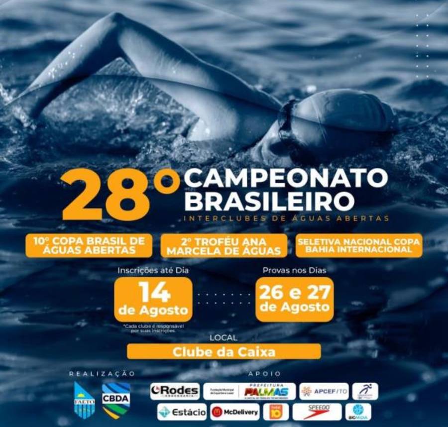 Palmas Sedia Etapa Do Campeonato Brasileiro De Guas Abertas