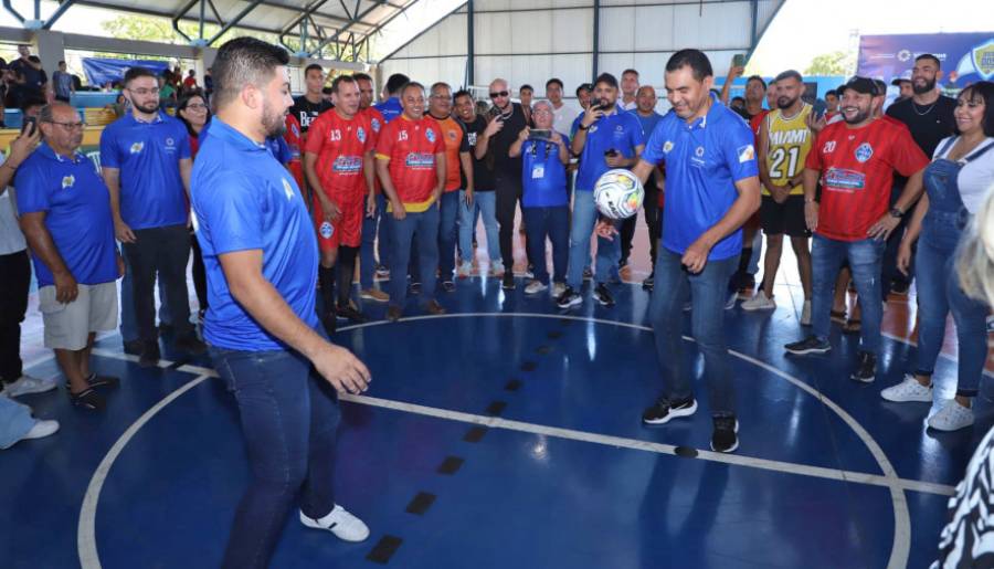 Em Palmas, governador Wanderlei Barbosa abre os Jogos dos Servidores e enaltece a importância do esporte no Estado