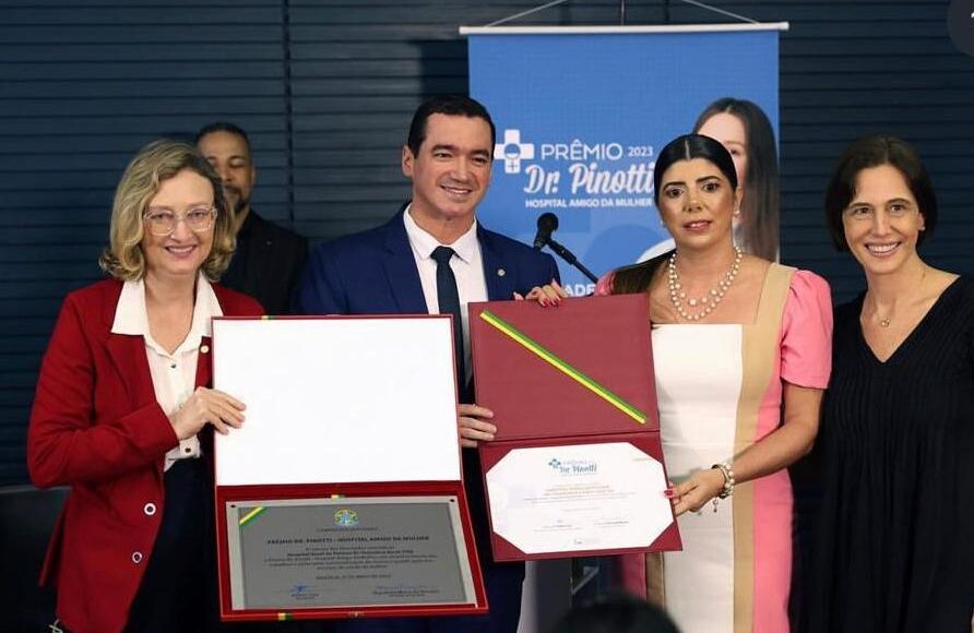 Hospital Geral de Palmas recebe Prêmio “Doutor Pinotti, Hospital Amigo da Mulher”
